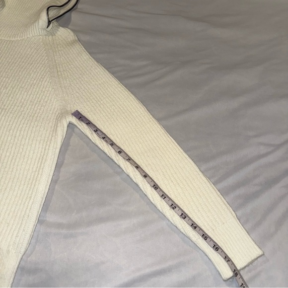 Simons Sweater Contemporaine Exclusive Wool Blend Chunky Ribbed Oversized Size L - Picture 12 of 14